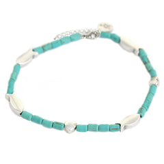 Bracelet de cheville heart to fish