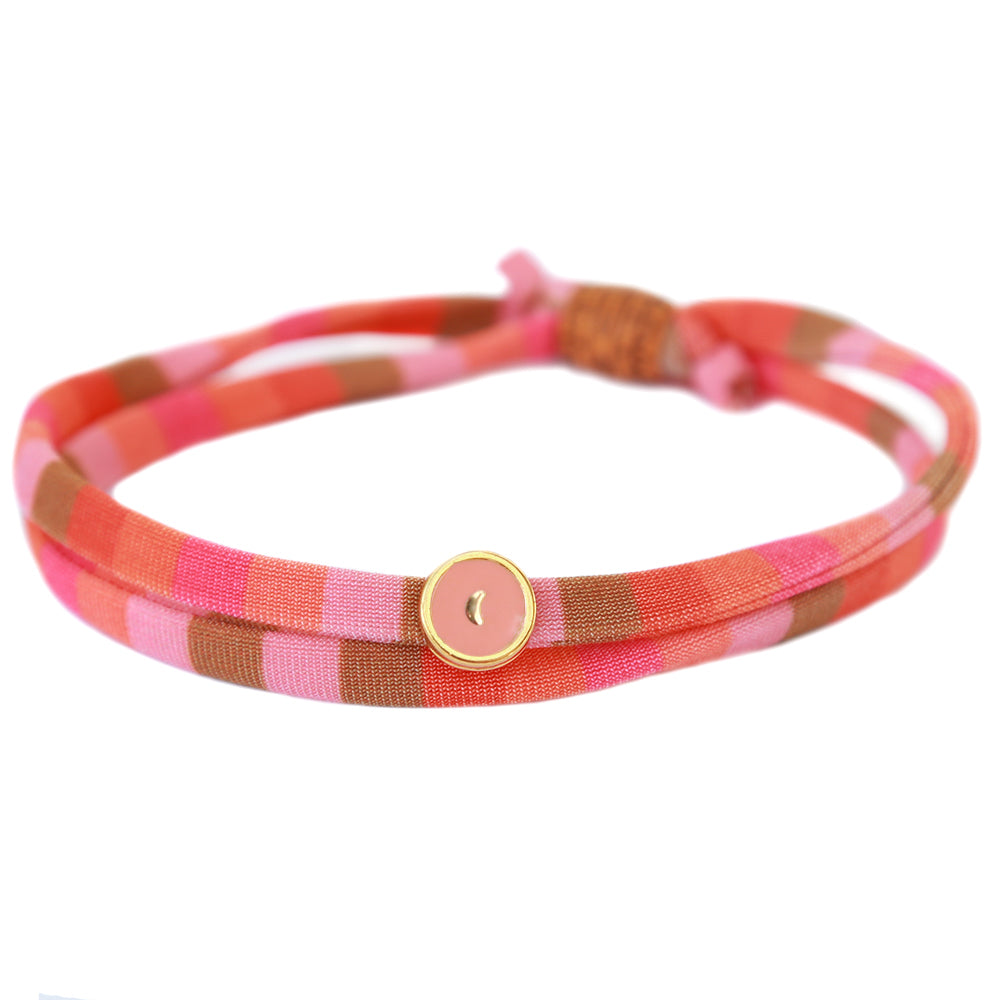 Anklet wrap peach moon