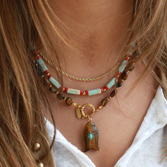 Ketting Maui blauw