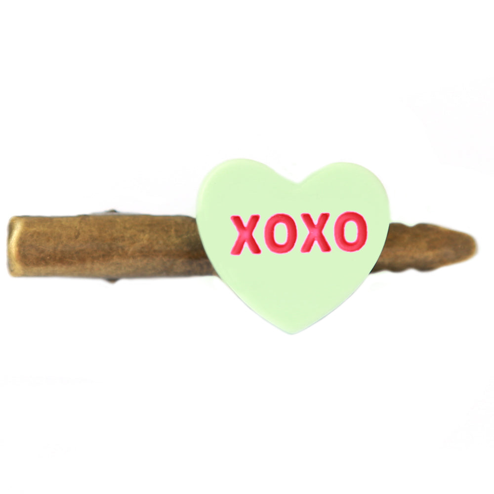 Haarspange xoxo grün