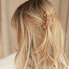 Haarklem straight leopard flakes