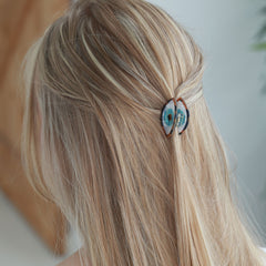 Pince à cheveux petit mauvais œil