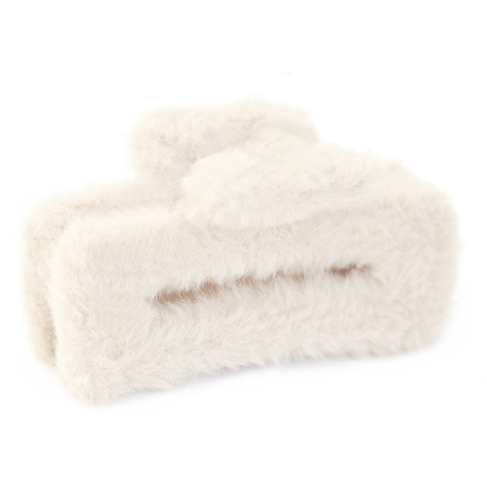 Haarklem fluffy creme