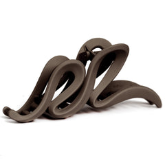 Haarklem swirl taupe