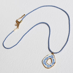 Ketting Delfts blauw