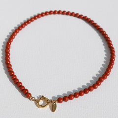 Collier Javea pierre de briques