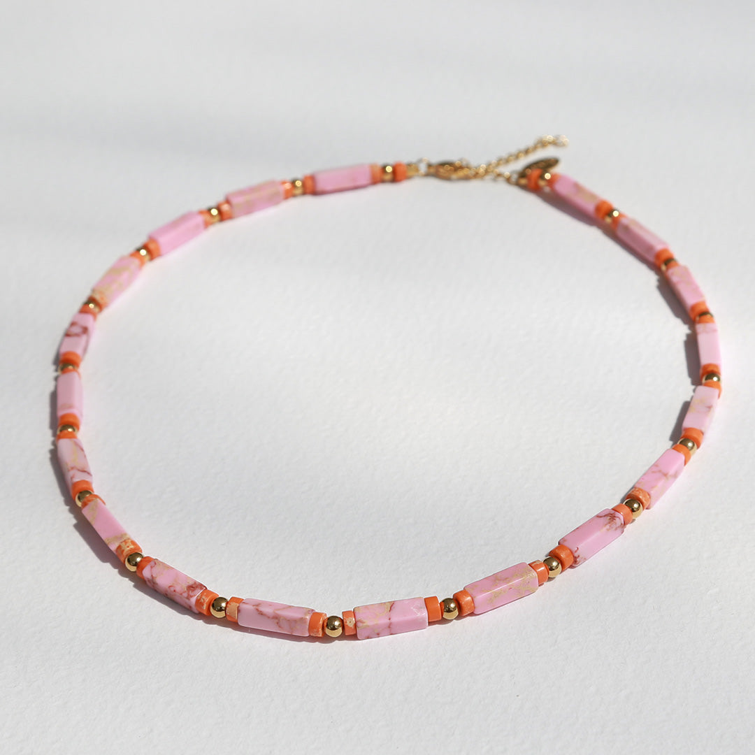 Ketting Maui roze