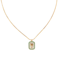 Goldkette Palm Royal Mint