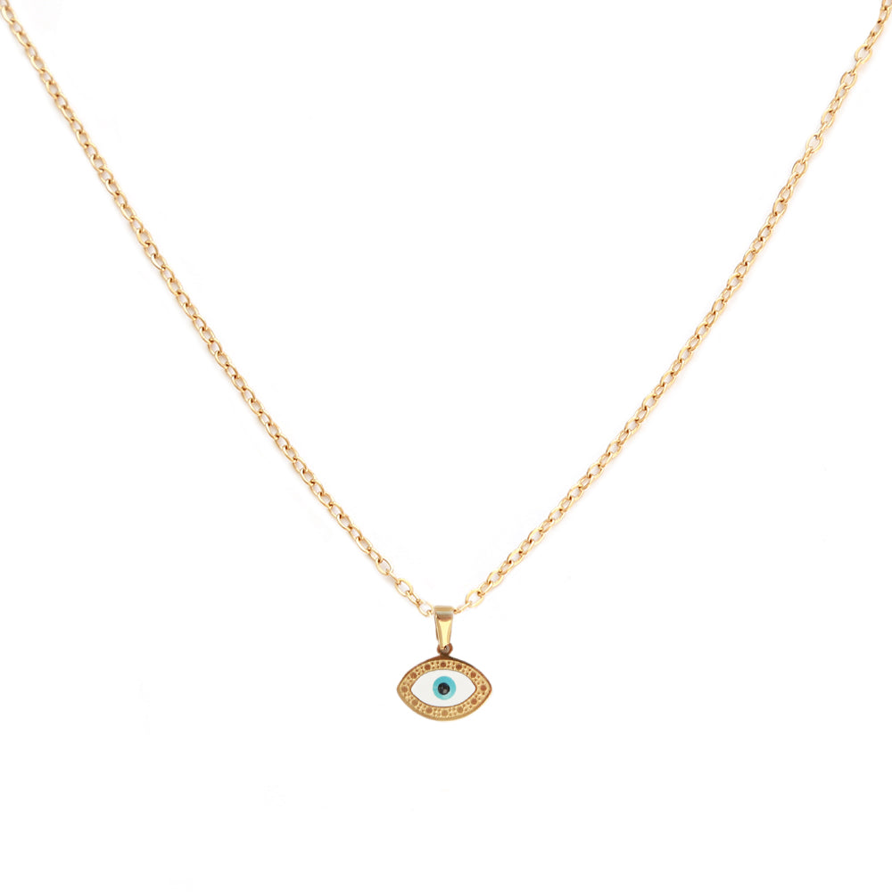 Collier en or mauvais œil