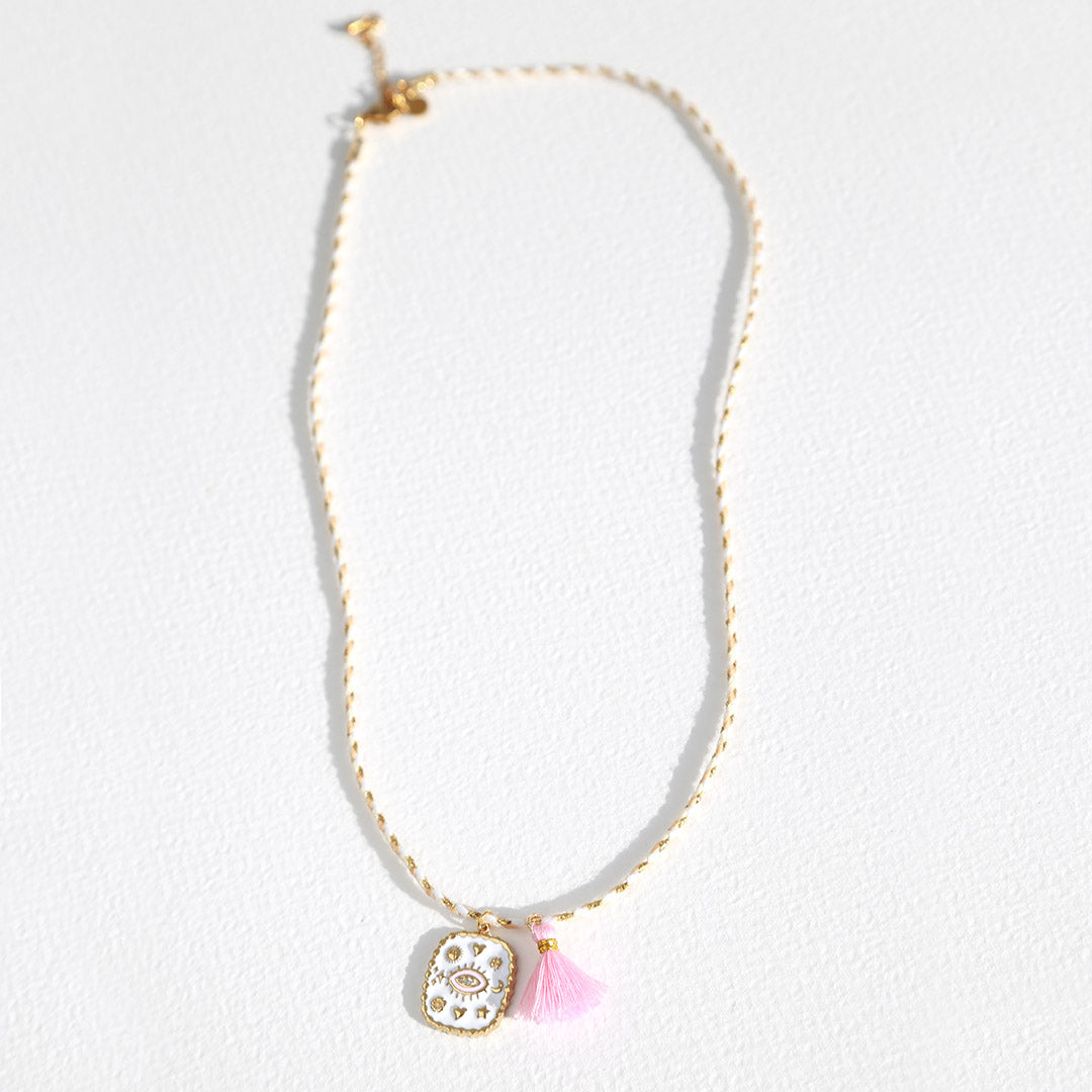 Ketting eye white