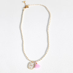 Ketting eye white