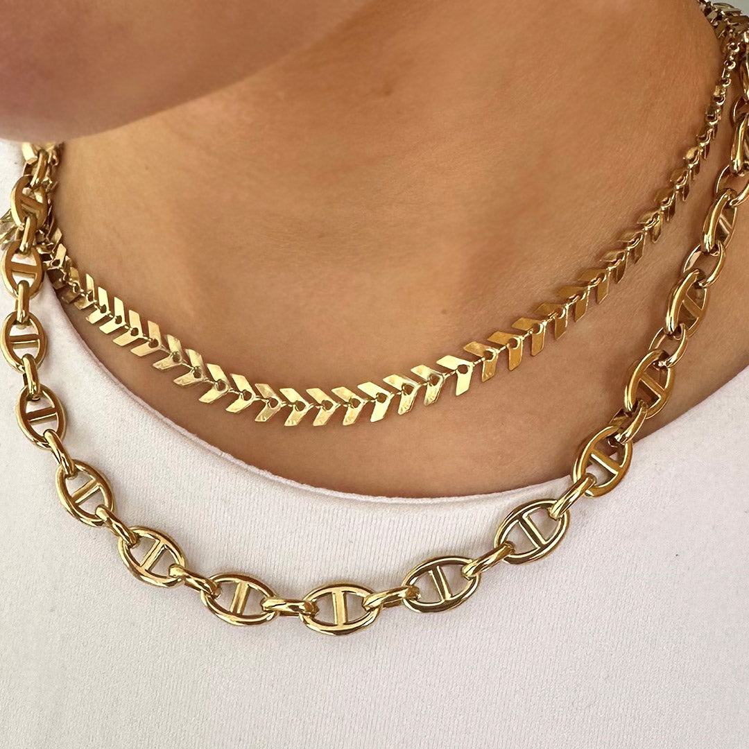 Kettenreaktion der Goldkette