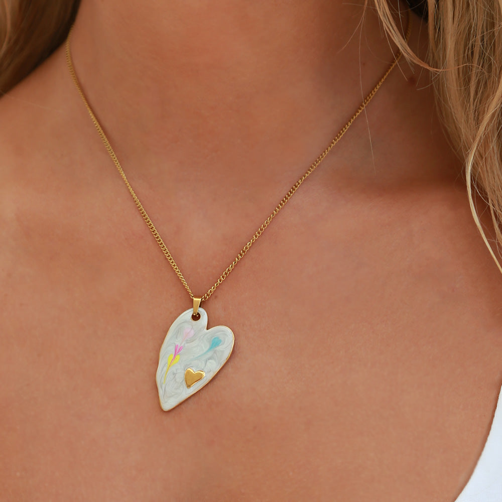 Ketting heart tableau