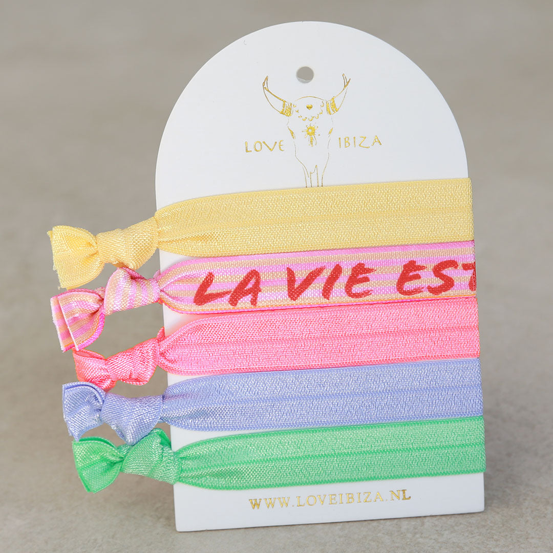 Ibiza elastic bands Life is beautiful