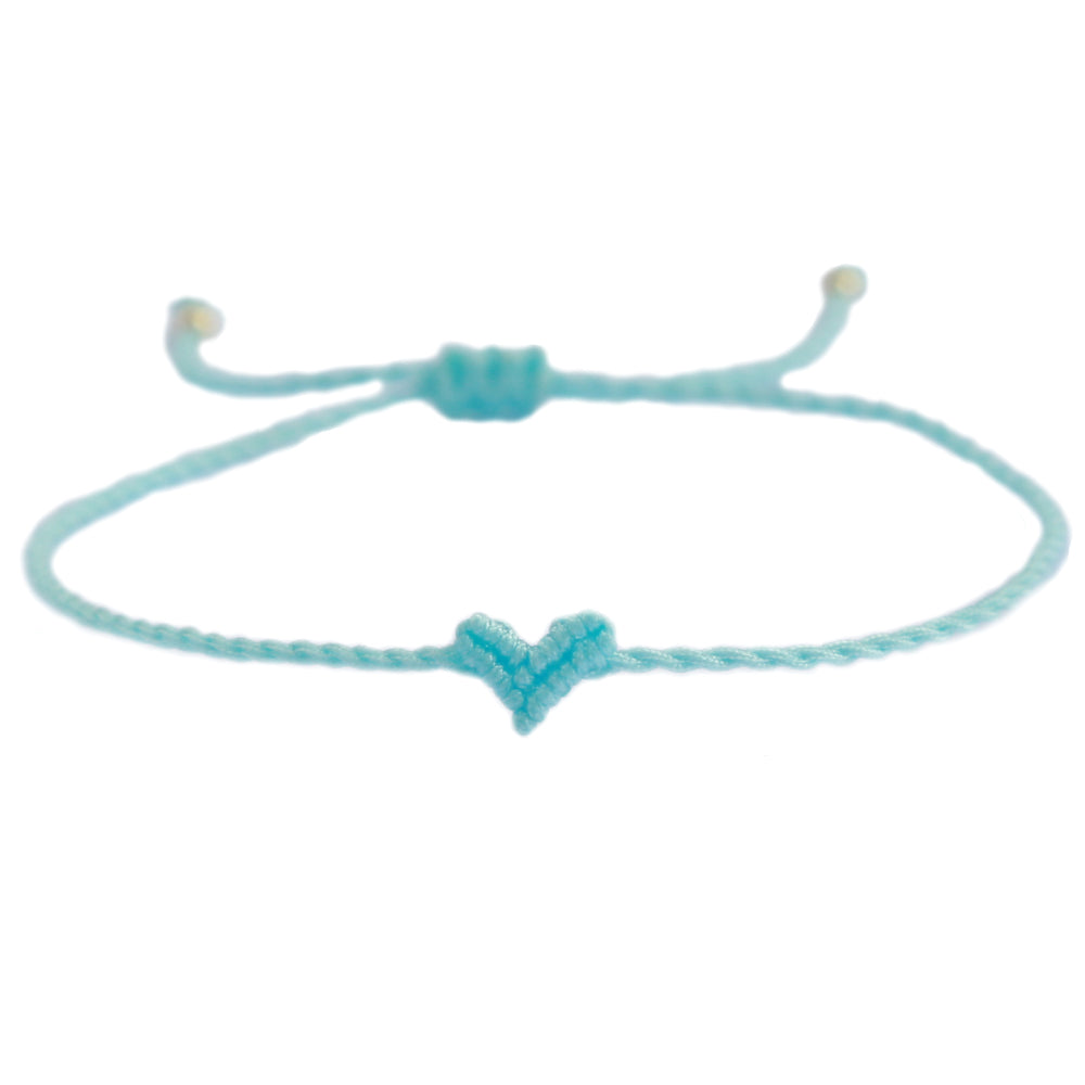 Love Ibiza Herzarmband blau