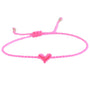 Bracelet coeur Love Ibiza rose bébé