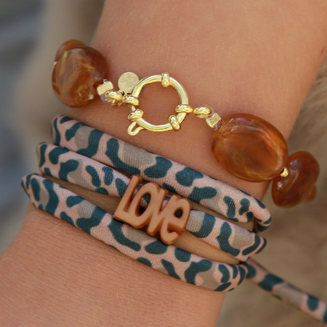 Pulsera pastilla turtoise