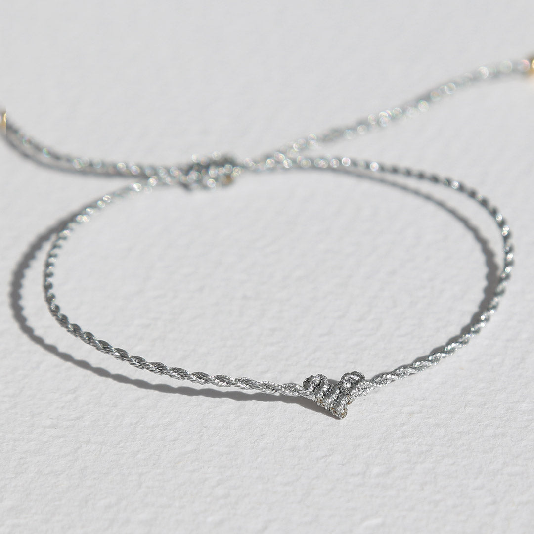 Bracelet small heart silver