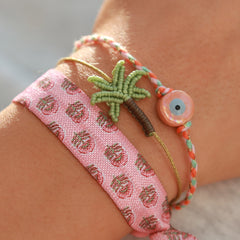 Armband Palme oliv