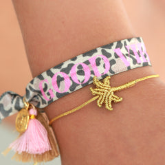 Goldenes Palmenarmband