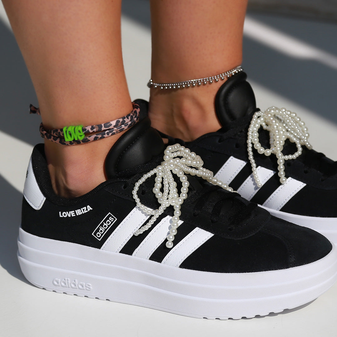 Perlenschleifen für Ihren Schuh