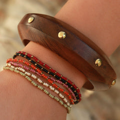 Bracelet en bois de manguier