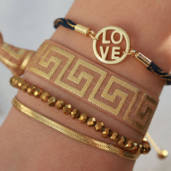 Bracelet love midnight blue