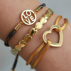 Bracelet love midnight blue