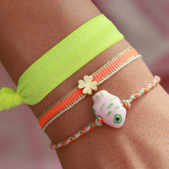 Brazalete pez tropical naranja