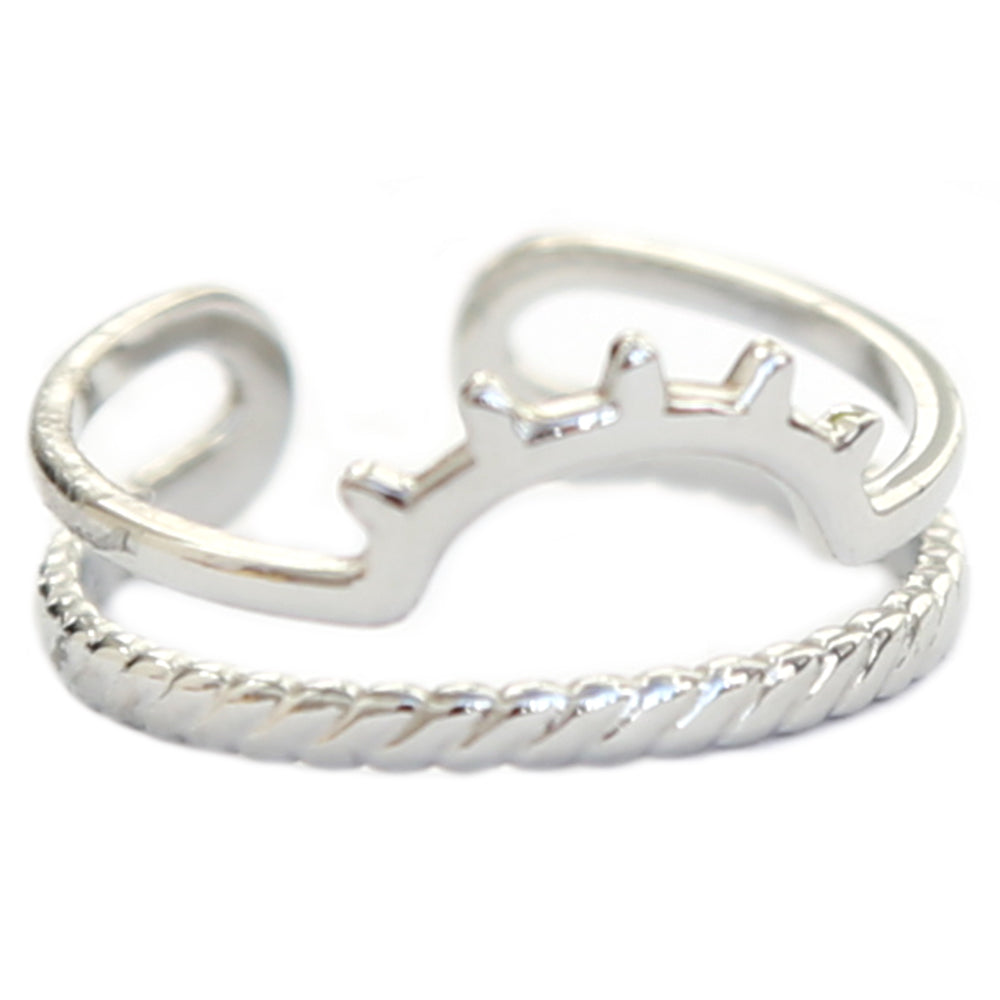 silver ring sunrise
