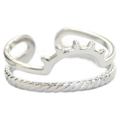 silver ring sunrise