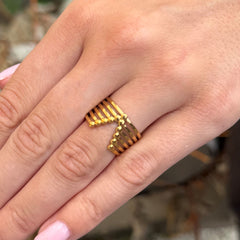 Ring gold vela