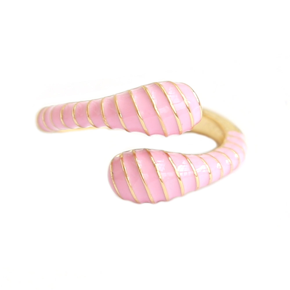 Bague iconique rose