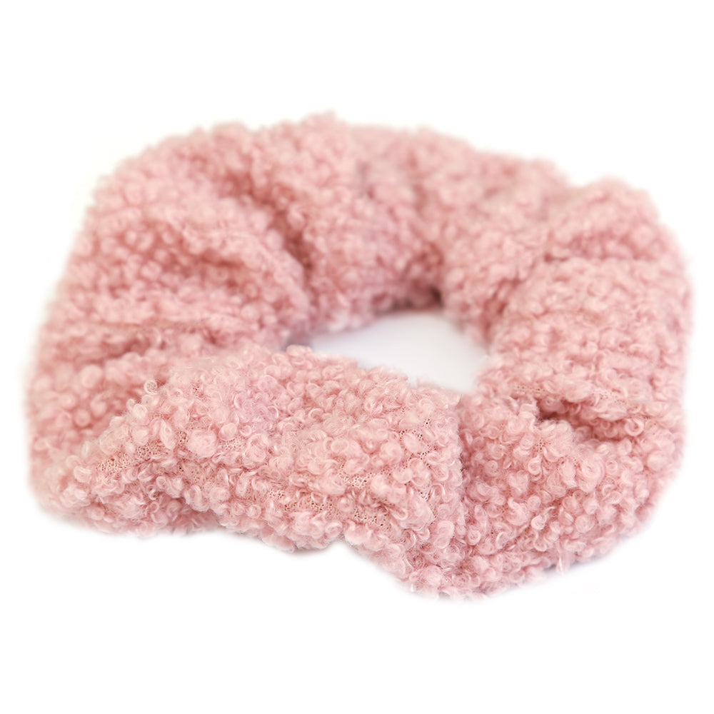 Scrunchie teddy baby pink