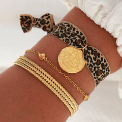 Bracelet en or coeur pour toi