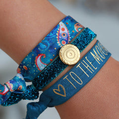 Ibiza elastiekjes to the moon glitter