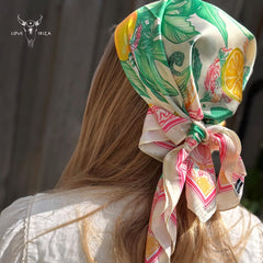 Scarf bandana lemons