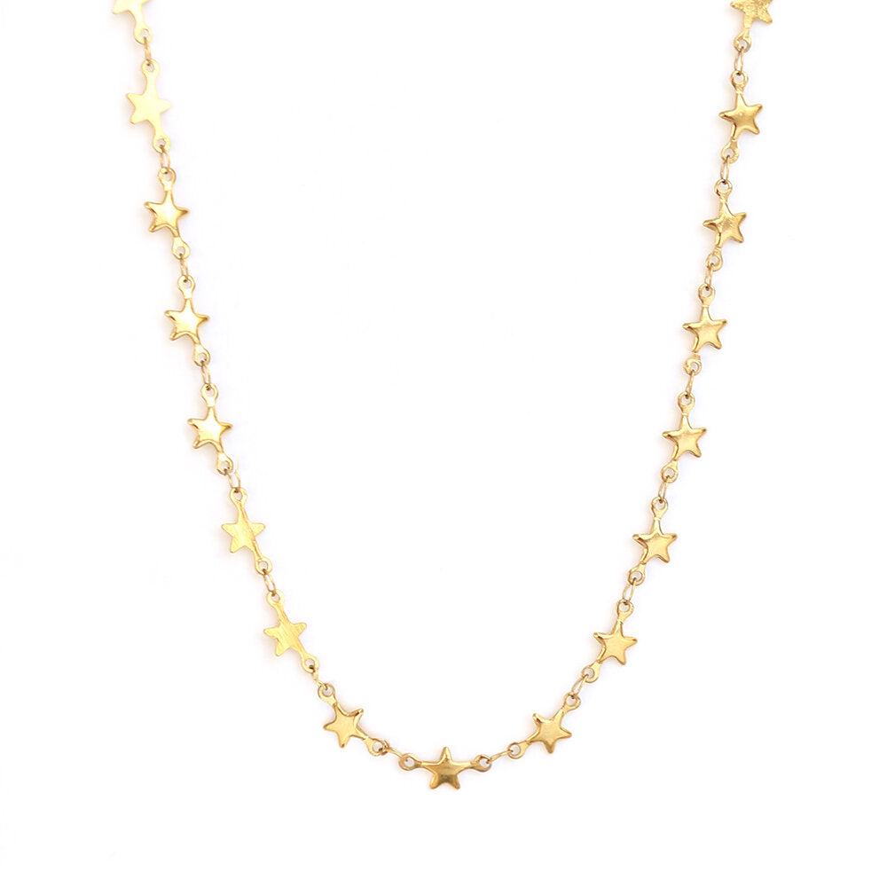 Gouden ketting sky full of stars
