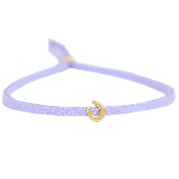 Bracelet for good luck - lilacs or