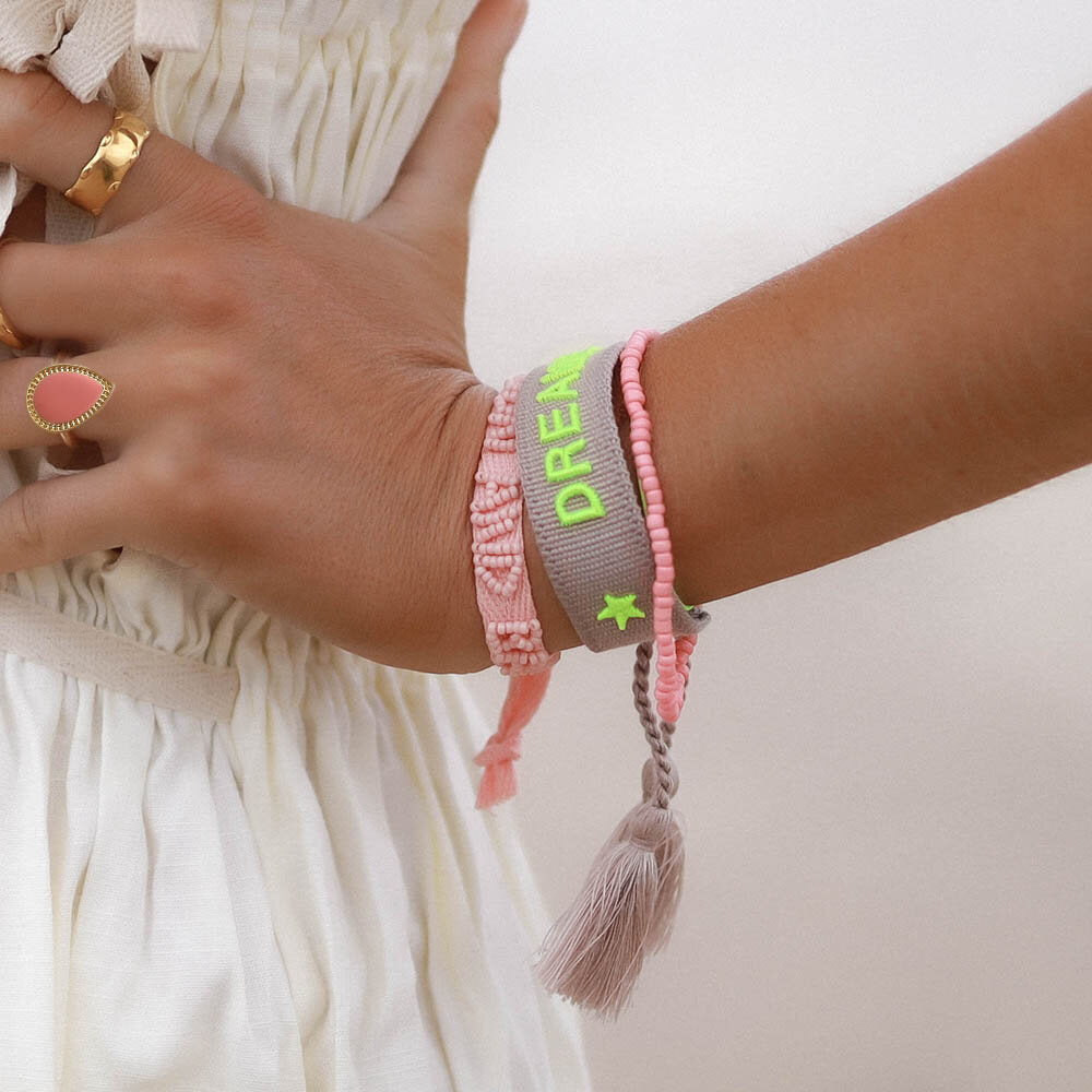 Geweven armband DREAMER
