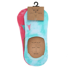 Sneaker socks TIe dye Beach Days set of 2 pairs