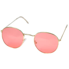 Lunettes de soleil pilot dark rose