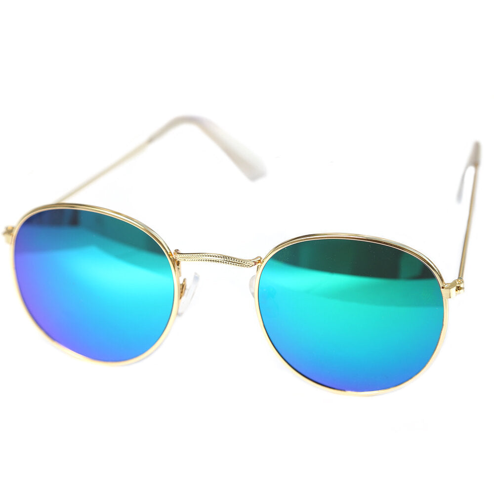 Sunglasses pilot blue green
