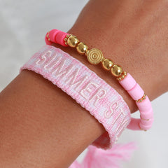 Gewebtes armband summer style