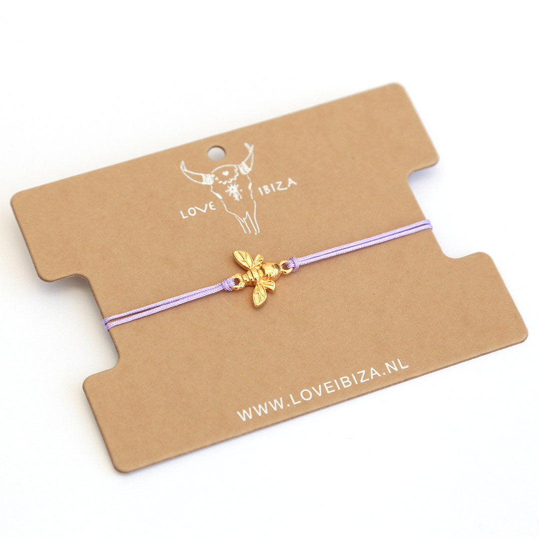 Armband bee happy