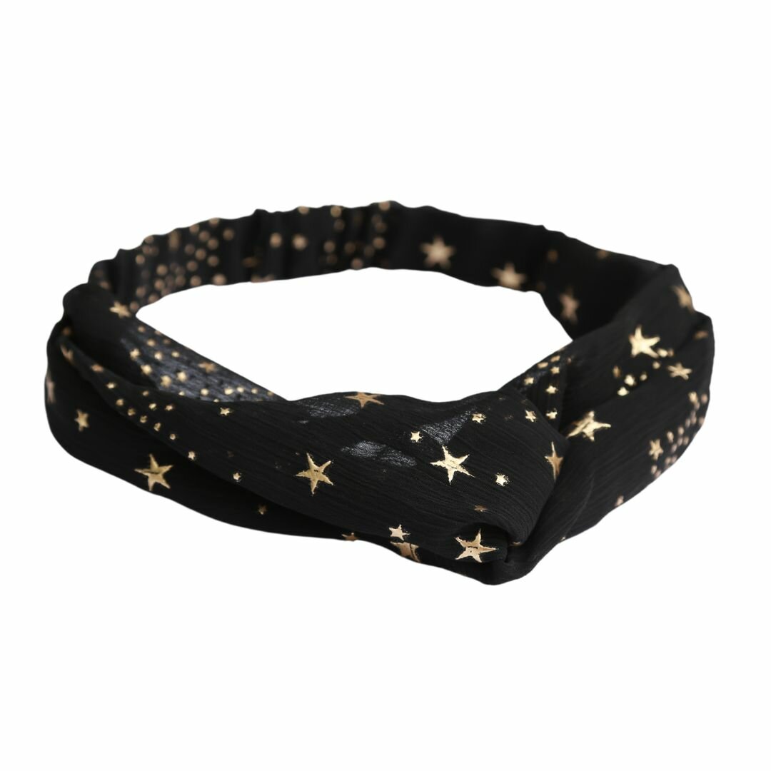 Haarband stars black