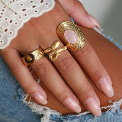 Ring snake gold