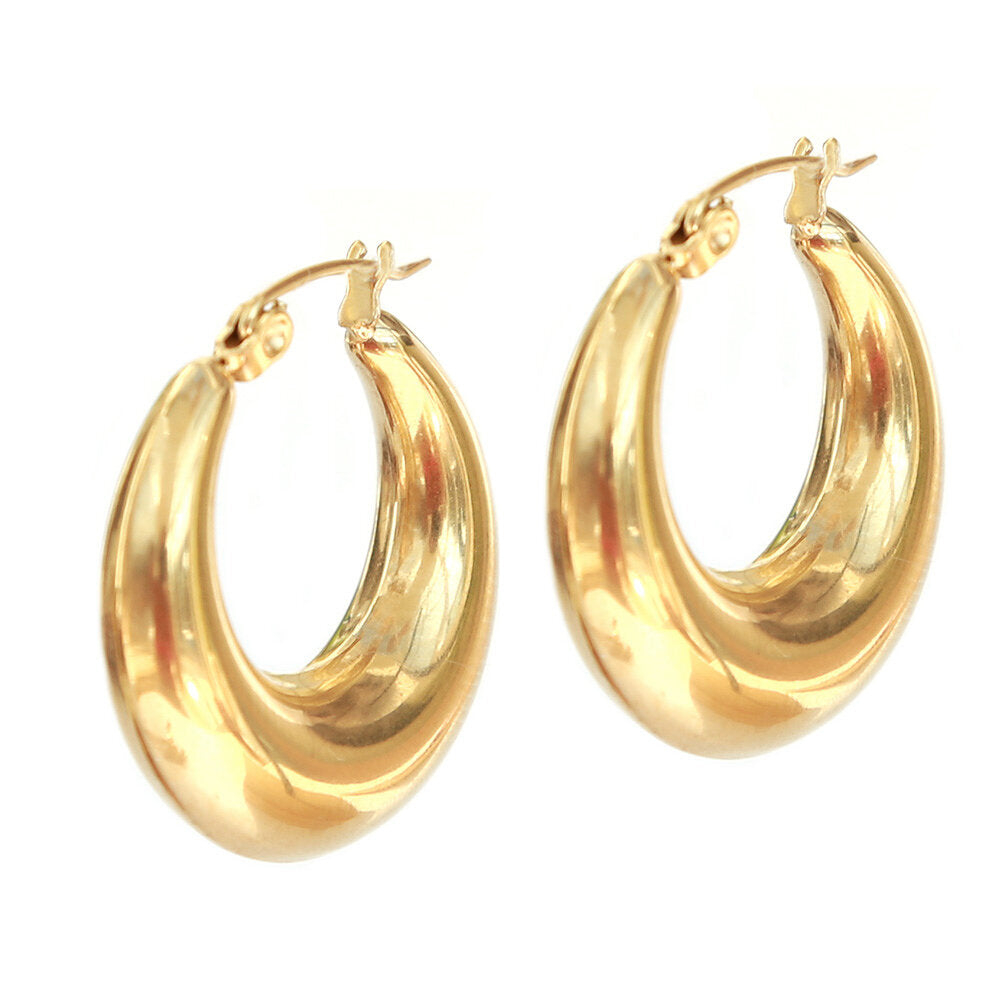 Gold earrings molly hoops