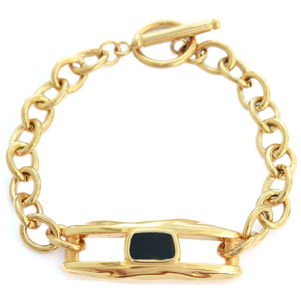 Gouden armband style chain