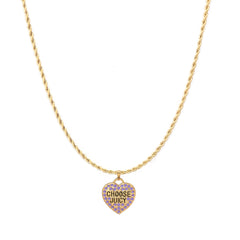 Goldene Kette Choose Juicy